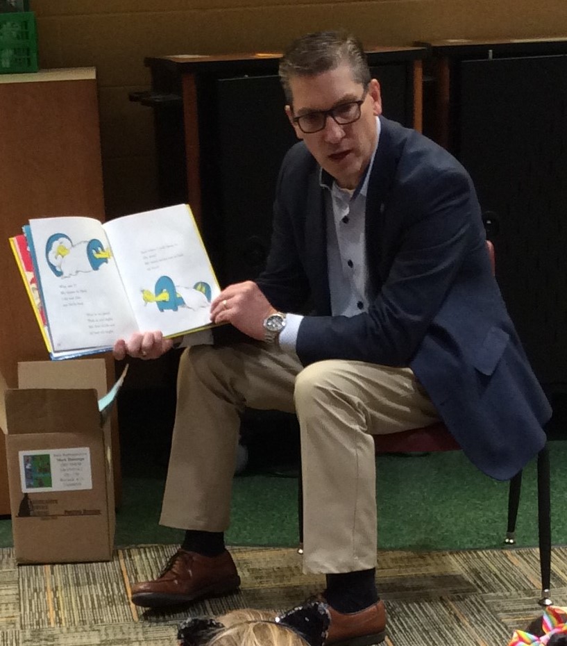 Reading with State Rep