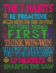 Seven habits poster